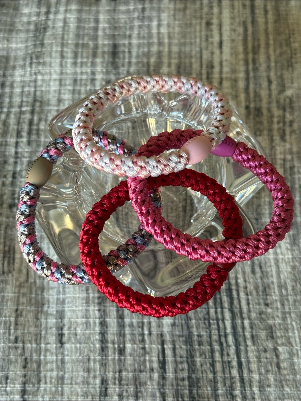 Authentic original KKNEKKI
hair ties. Set of 4